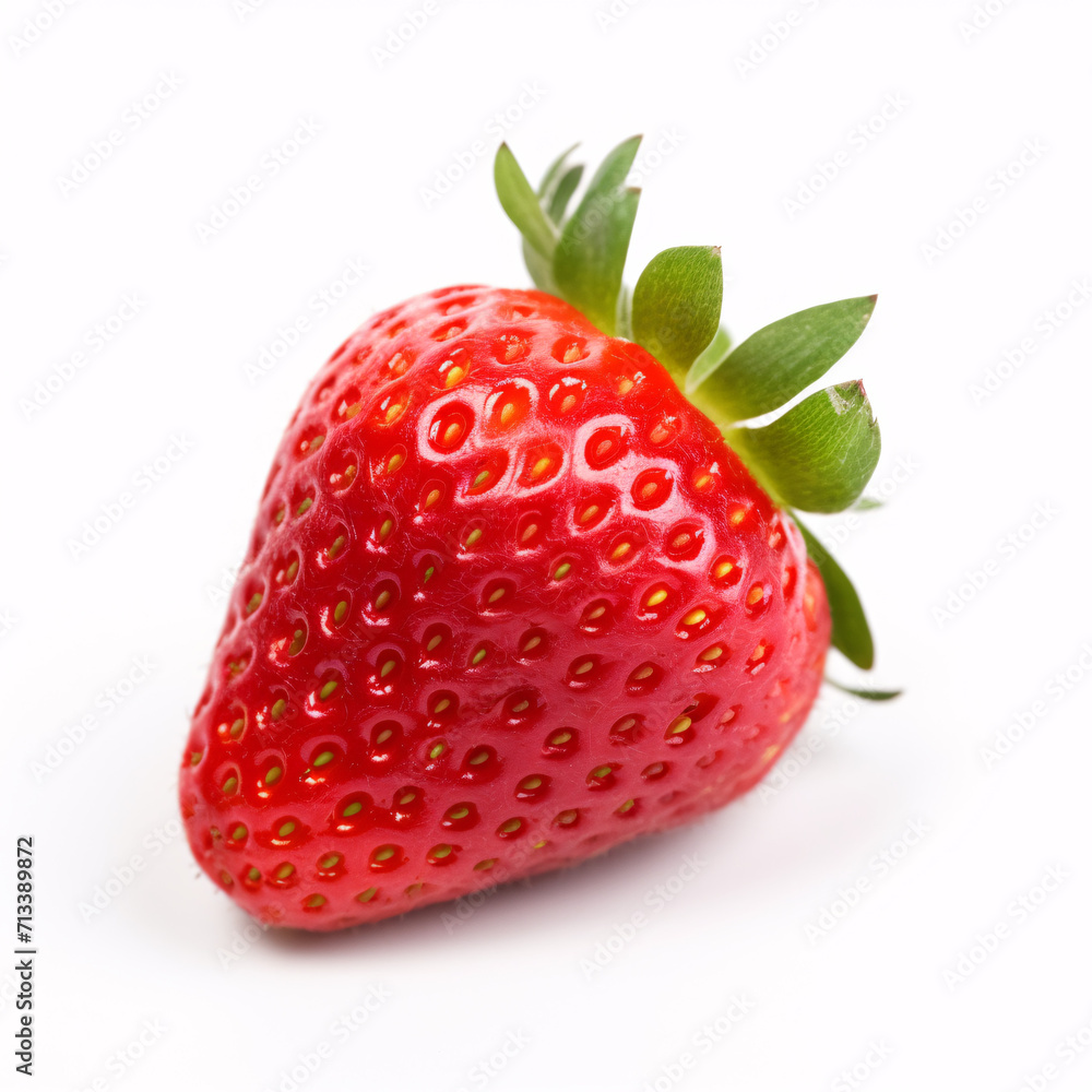 strawberrie isolated on a white background strawberrie isolated on a white background