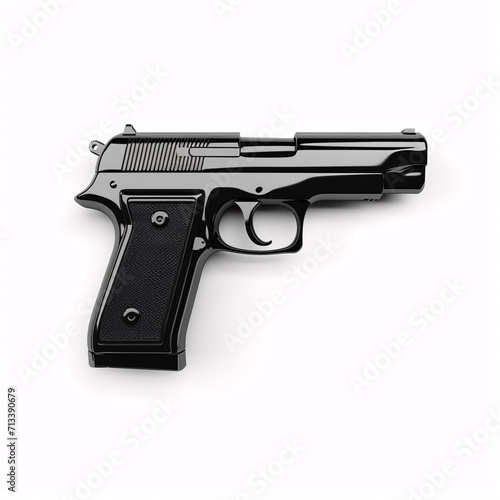 gun isolated on a white background