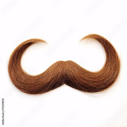 moustache isolated on a white background