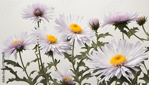 The Symbolism of the Aster Flowers