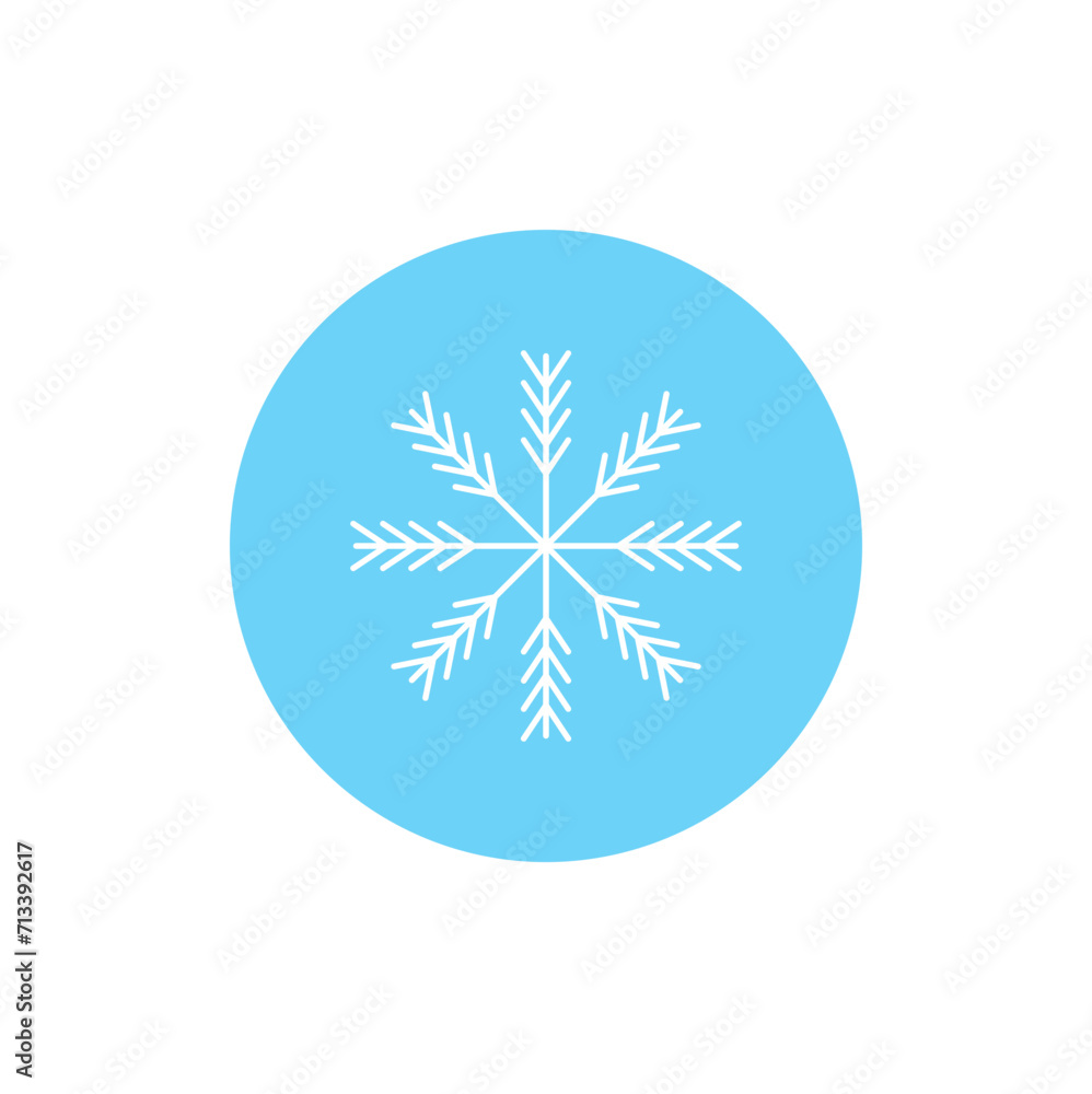 Snow Icon Vector