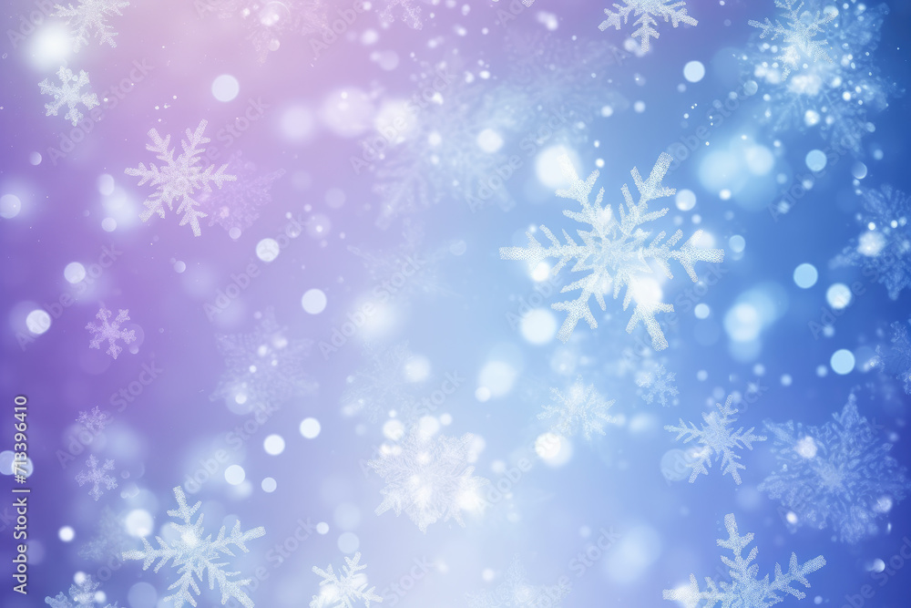 Winter background of snow with free space Generative AI Winter background of snow with free space Generative AI