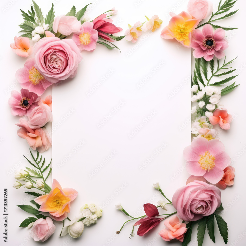 Wildflower rose flower floral frame red rose,hulthemia, rosa. Aquarelle wild flower for background, texture, wrapper pattern, frame or border.generative ai. Wildflower rose flower floral frame red rose,hulthemia, rosa. Aquarelle wild flower for background, texture, wrapper pattern, frame or border.generative ai.
