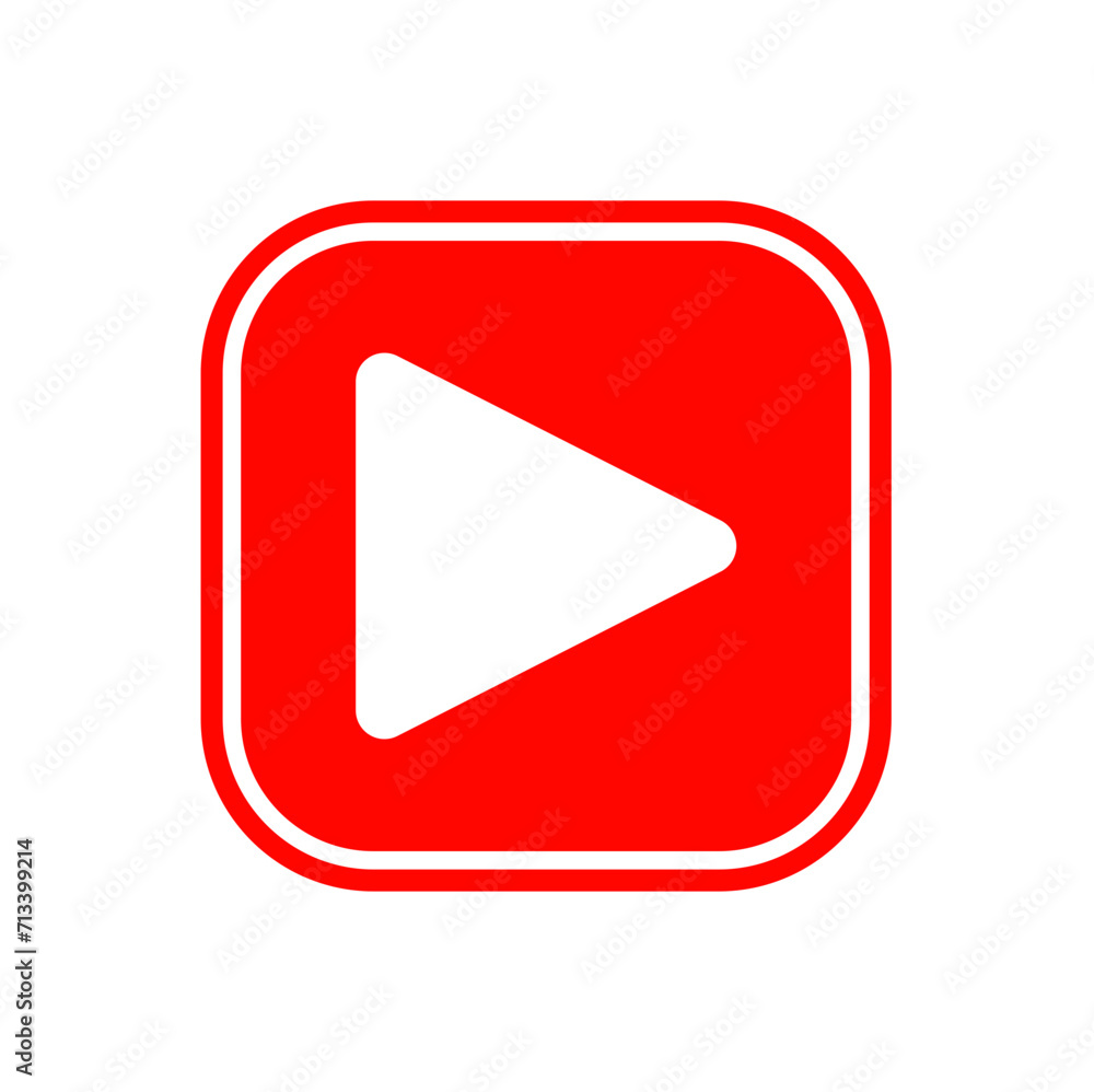 Vector Media Player Icon Vector Media Player Icon