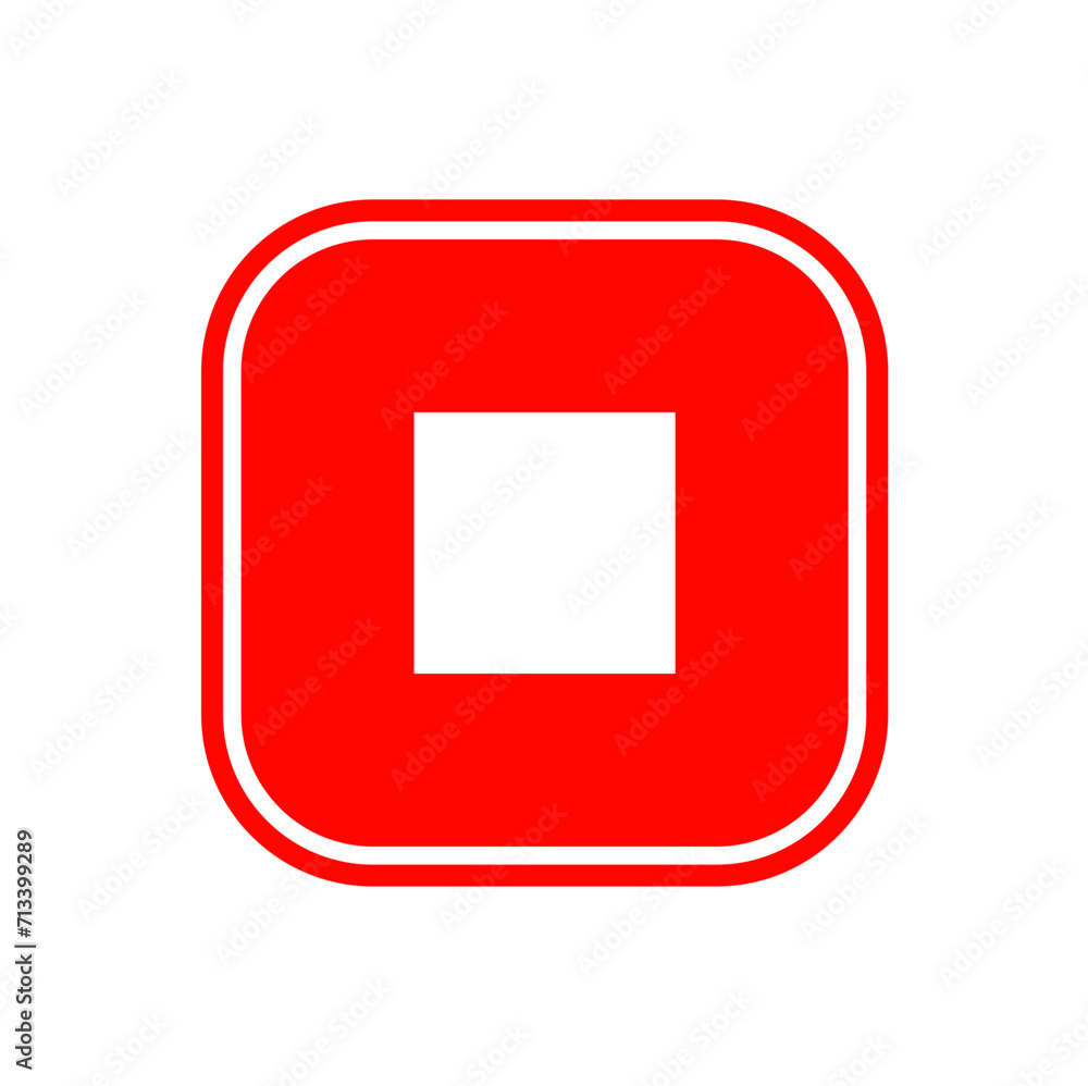 Vector Media Player Icon Vector Media Player Icon