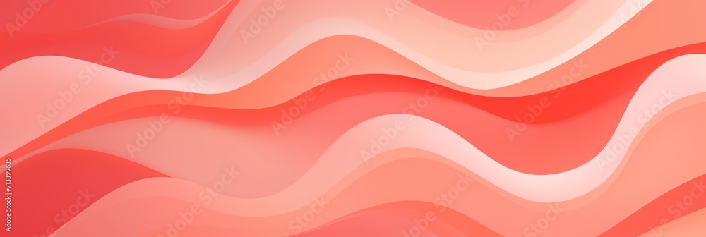 Squigly lines and pattern busy sleek background using coral pastel tones