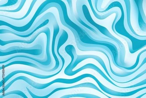 Squigly lines and pattern busy sleek background using cyan pastel tones