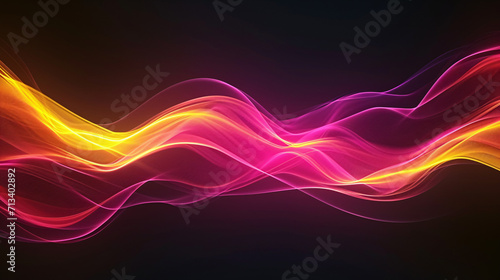 abstract futuristic neon color wave background, modern colorful curve lines wallpaper