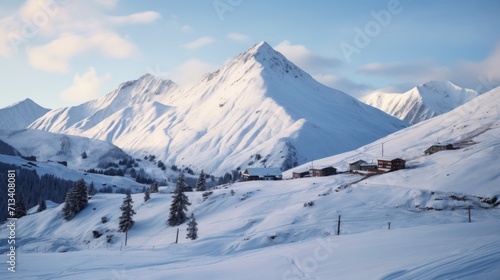 winter mountain landscape © Hussam