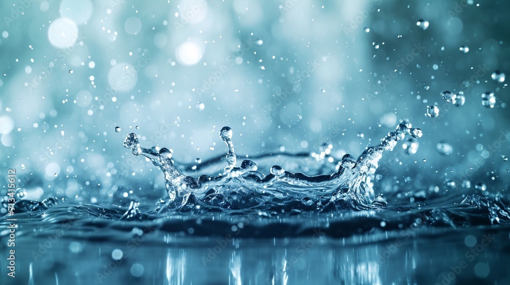 Water background splash colours Water background splash colours
