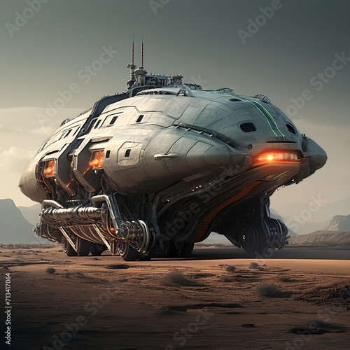 Alien's vehicles with A.I technology  003 © Priyanjith