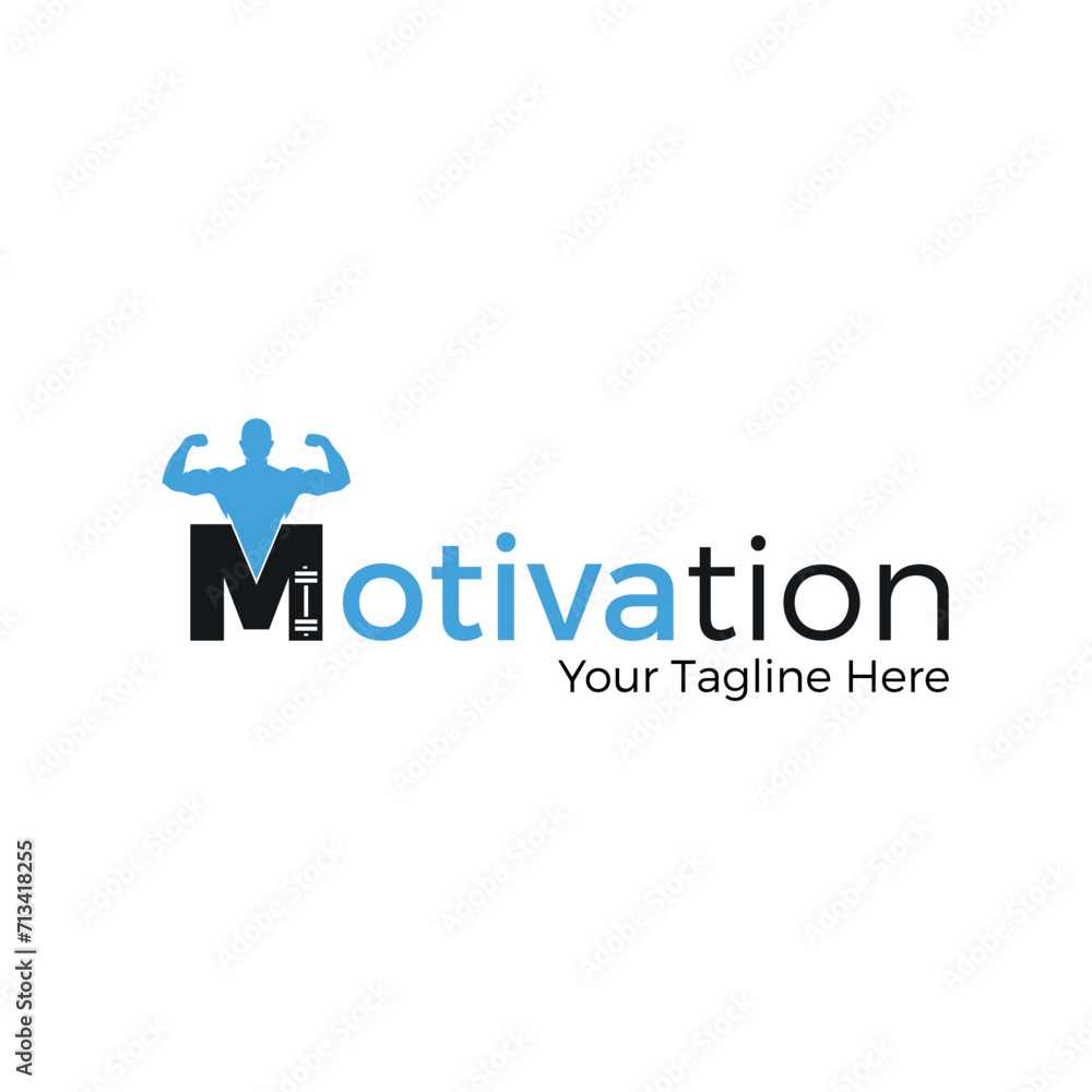 Motivation Successful Business Logo Vector Icon Motivation Successful Business Logo Vector Icon