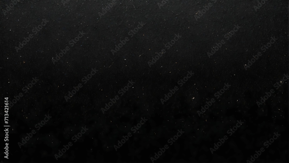 pure black background, a sprinkling of pixie dust. generative AI - obrazy, fototapety, plakaty 