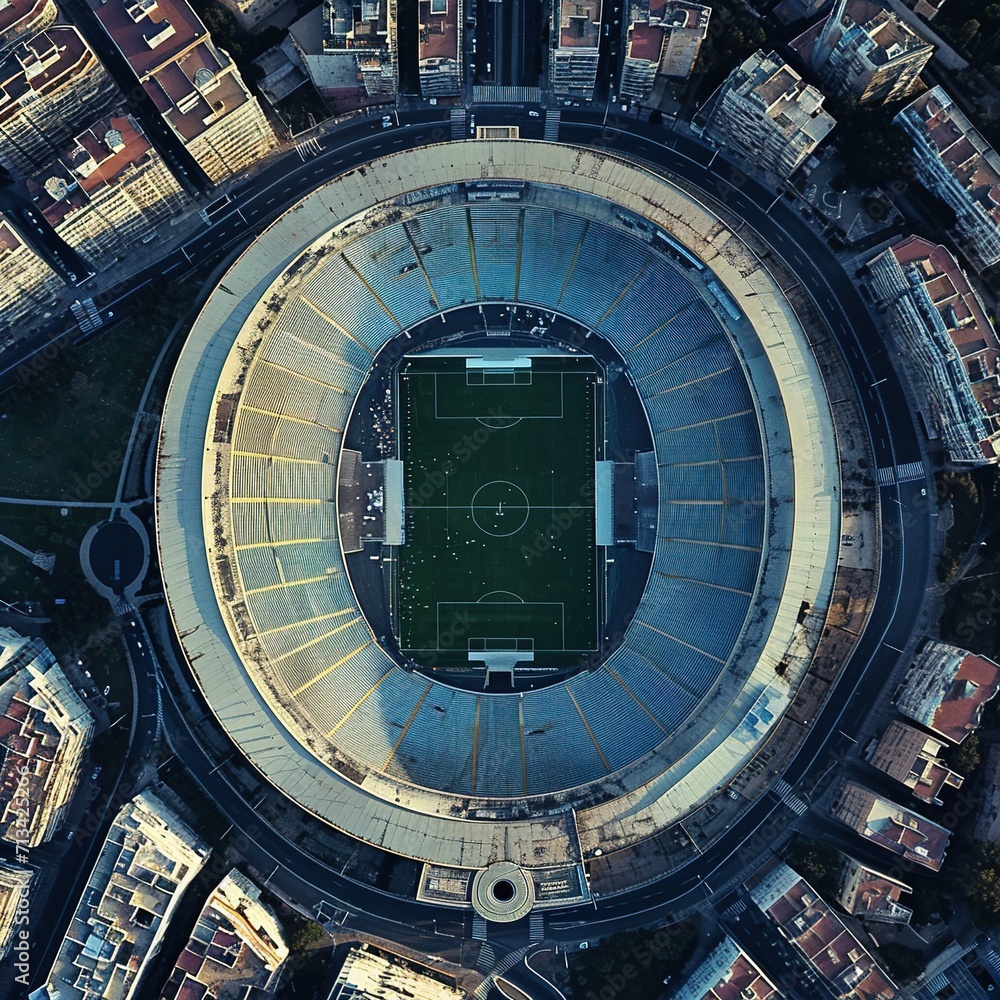 Obraz premium Background Wallpaper Related to Football Sports