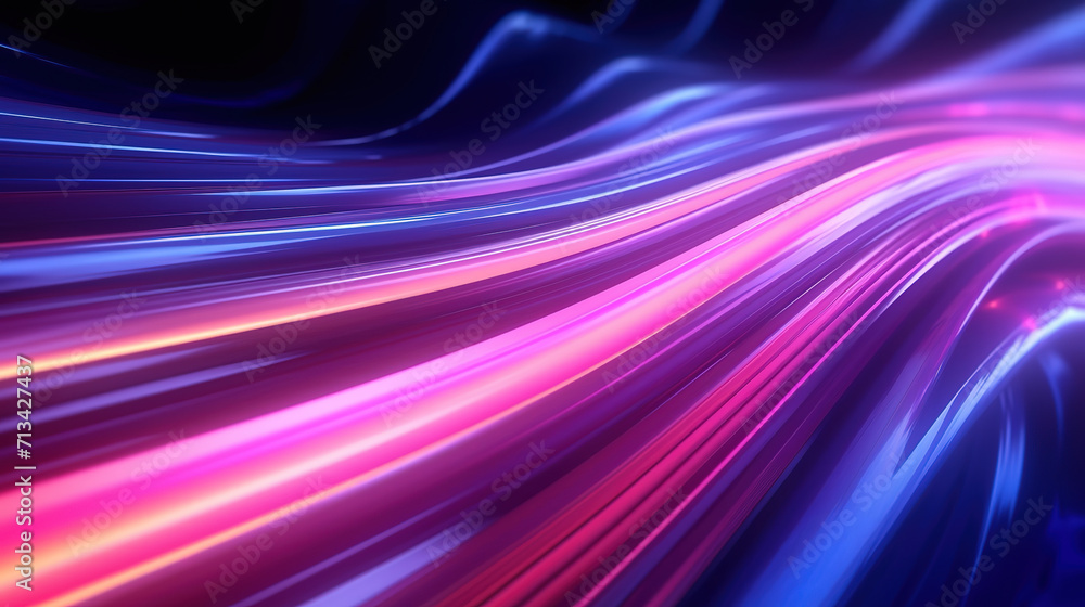 Realistic neon lights background Realistic neon lights background