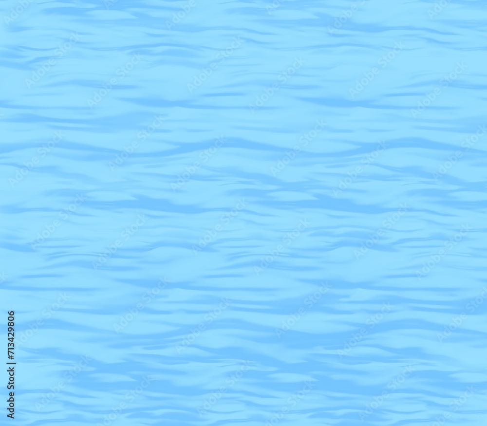 Abstract water wave background. Blue water.
