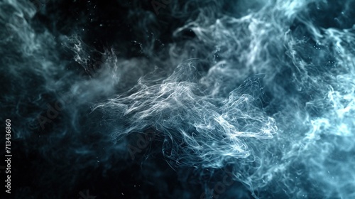 Beautiful Wallpaper of Smoke Particle Effect