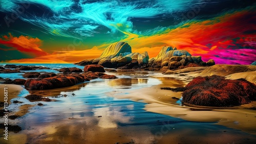 Kaleidoscopic Coastline of the Mind © dDenVil