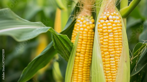 close-up of corn   