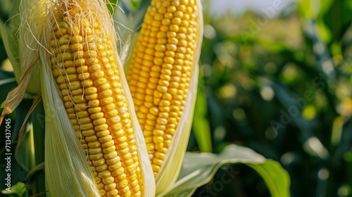 close-up of corn     
