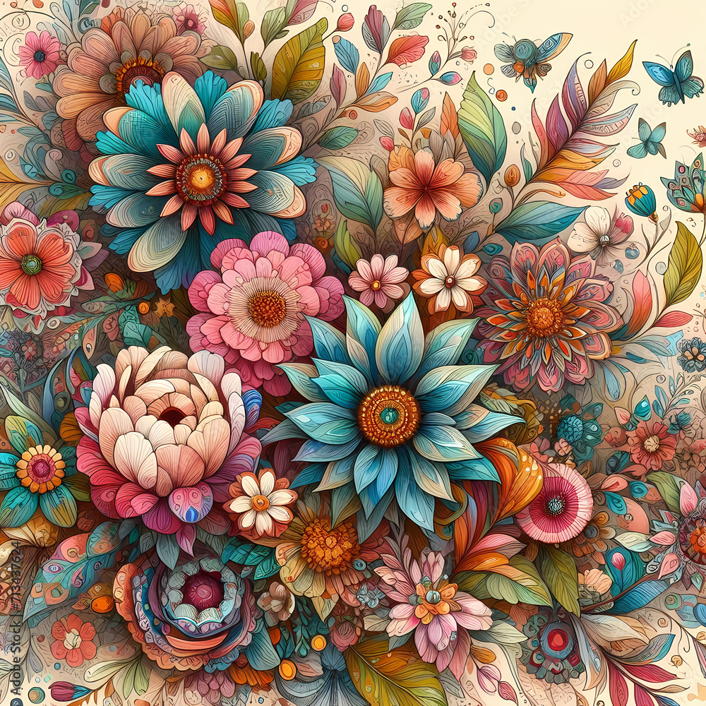 flower background flower background