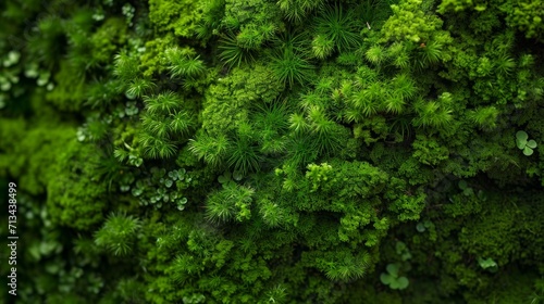 Moss background close up 