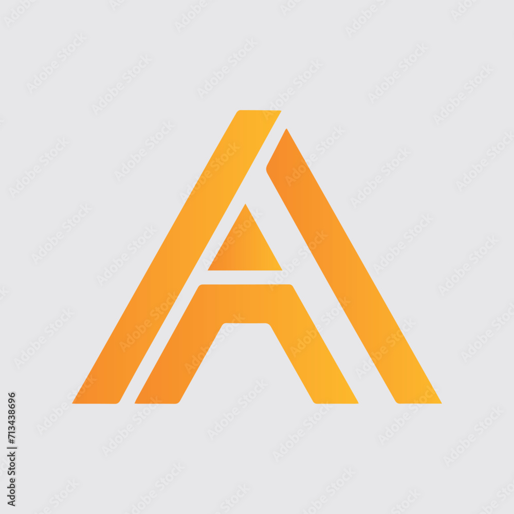 Letter A star logo icon design, Creative letter A logo symbol template elements Vectors Letter A star logo icon design, Creative letter A logo symbol template elements Vectors