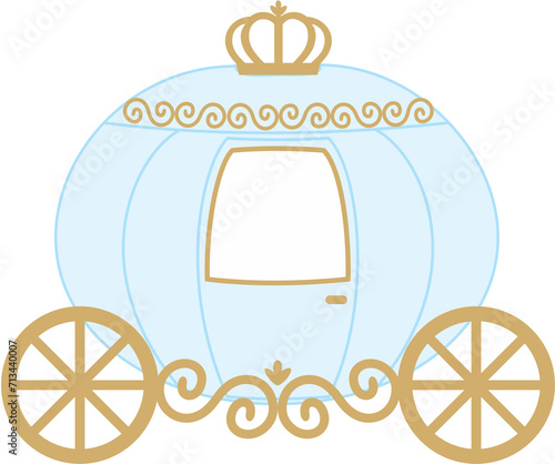 Canvas Print Cinderella's carriage