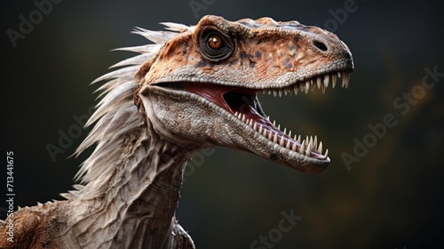 female velociraptor  full hd  realistic  16 9