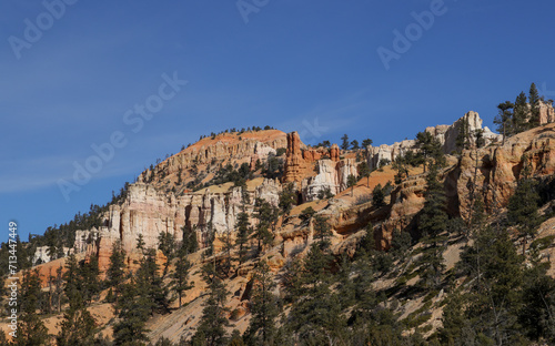 Scenic Bryce Canyon Naitonal Park Utah Landscape