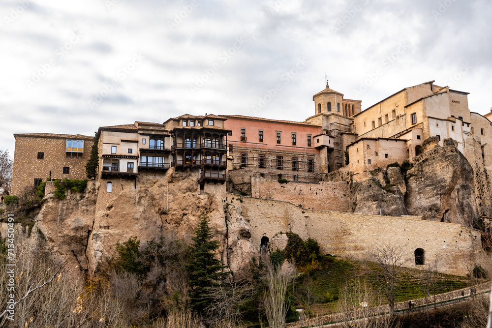 view of the city, Cuenca, La Mancha, Spain