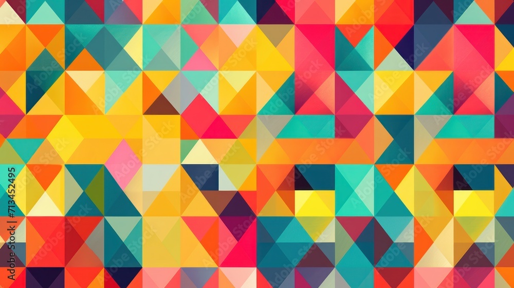 Colorfull geometric patern Colorfull geometric patern