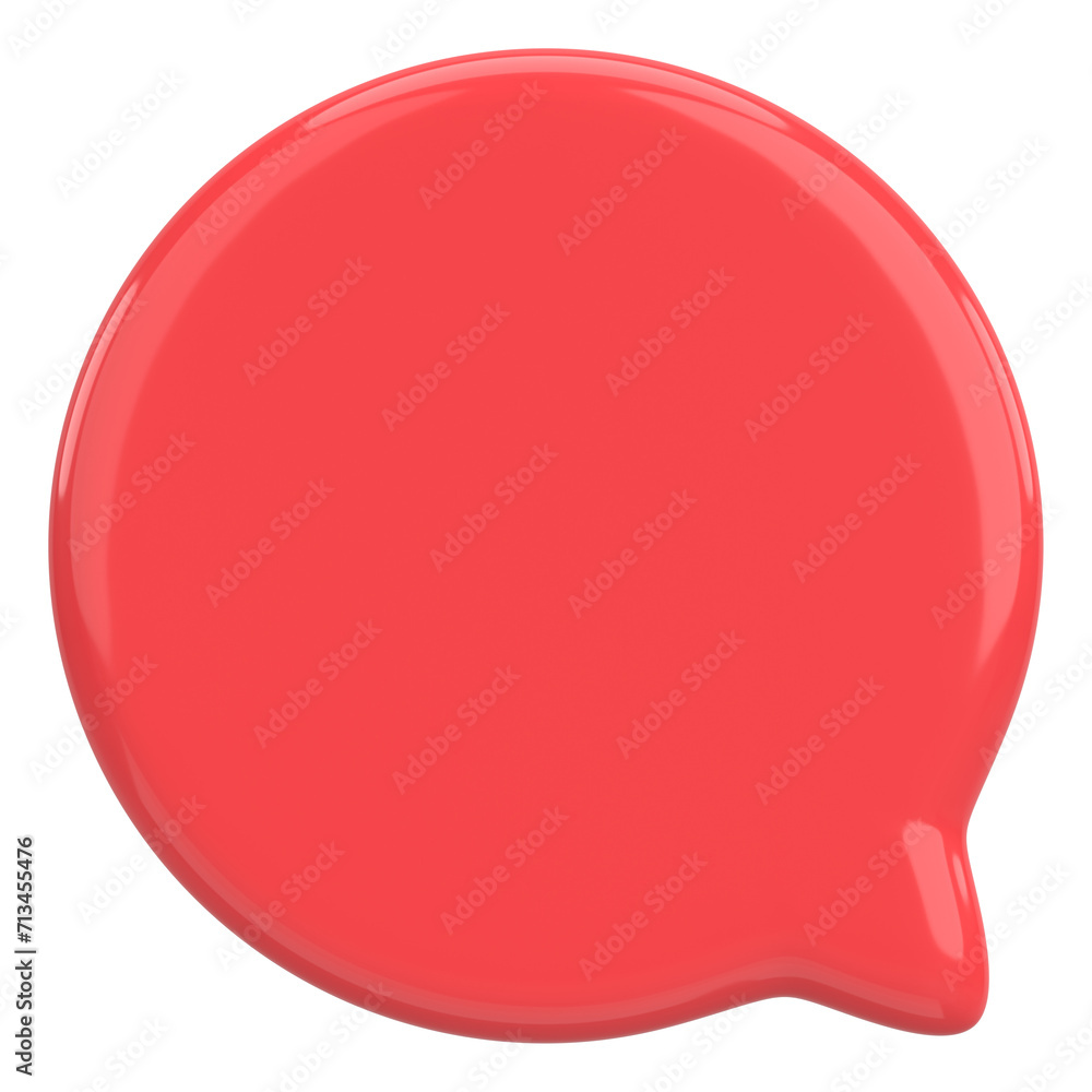 Speech Bubble. Text Box. 3D Illustration. Speech Bubble. Text Box. 3D Illustration.