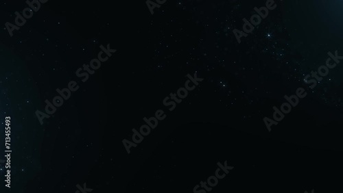 Particles And Dark Background. Stars Particles Background.