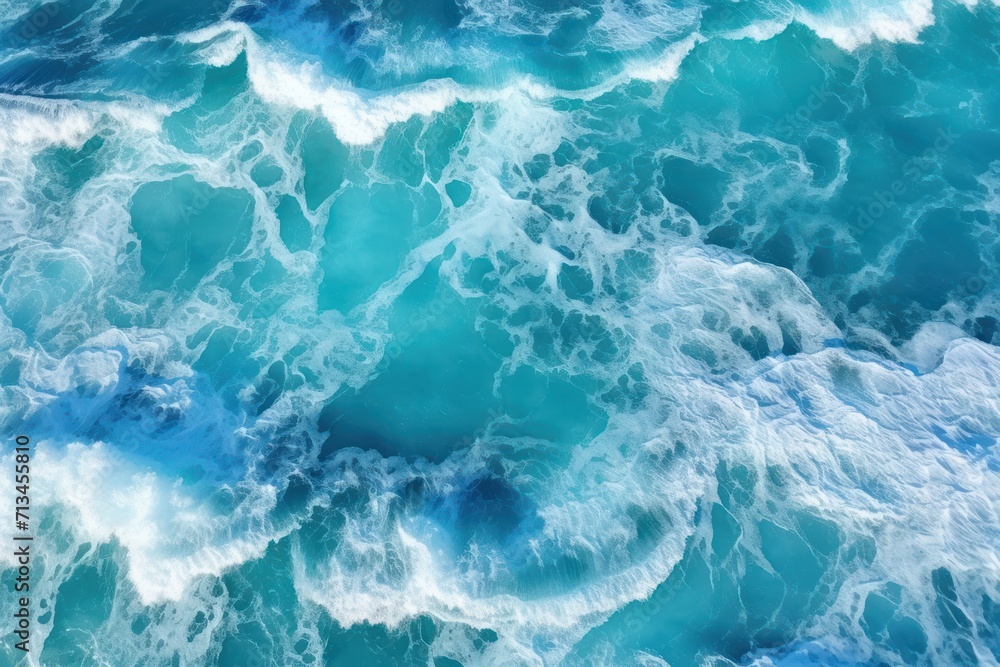 an aerial view of a large body of water with a lot of waves coming in and out of the water. an aerial view of a large body of water with a lot of waves coming in and out of the water.