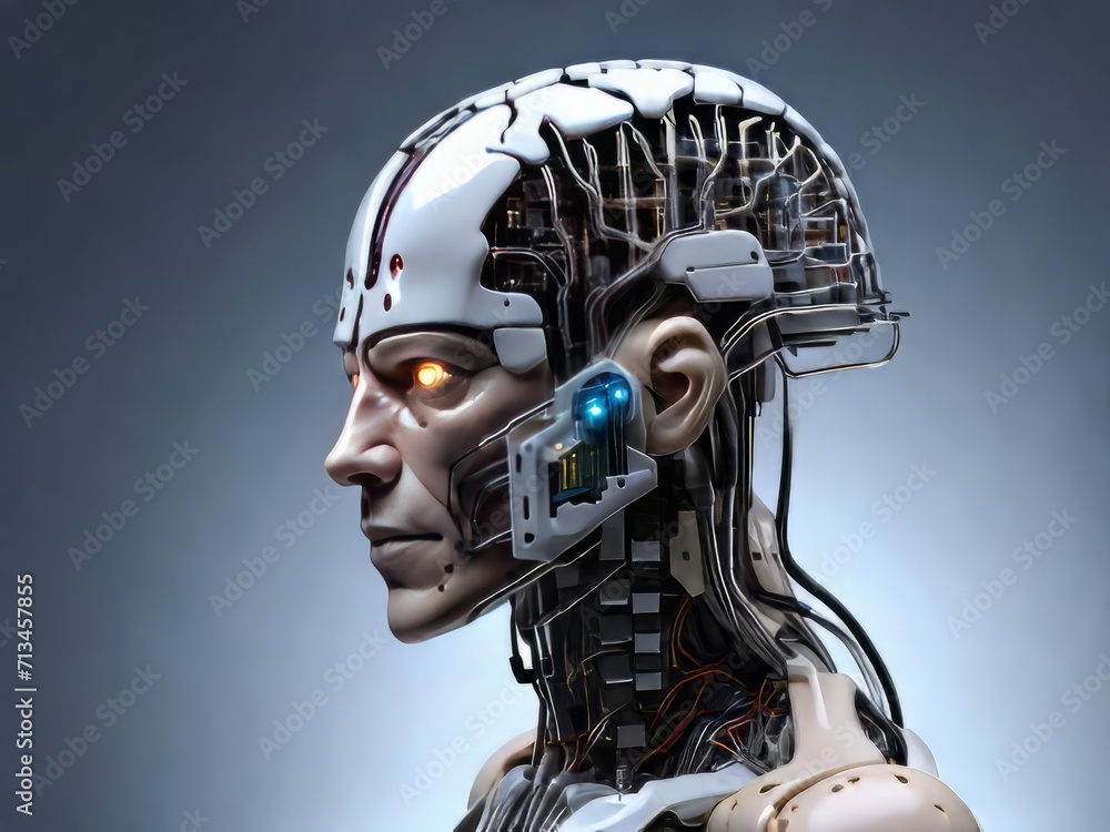hombre robot hombre robot