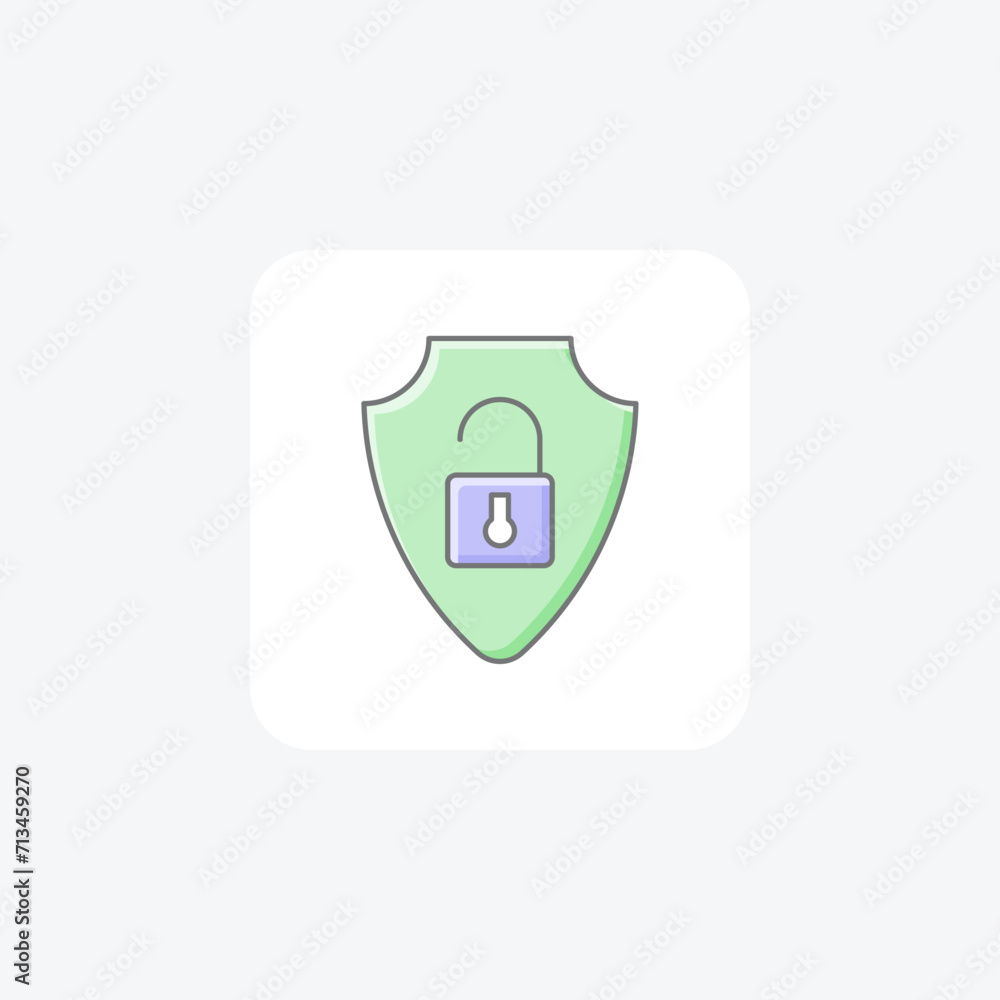 Fototapeta premium Discounts awesome lineal color icon , vector, pixel perfect, illustrator file