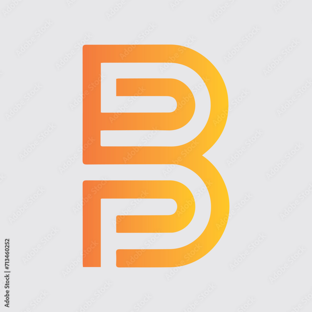 B Letter logo icon design, Creative letter b logo symbol template elements Vectors B Letter logo icon design, Creative letter b logo symbol template elements Vectors