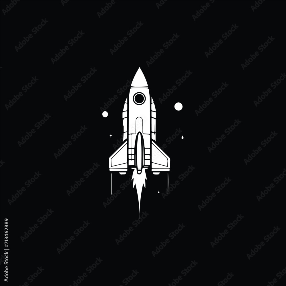 rocket logo icon vector design rocket logo icon vector design