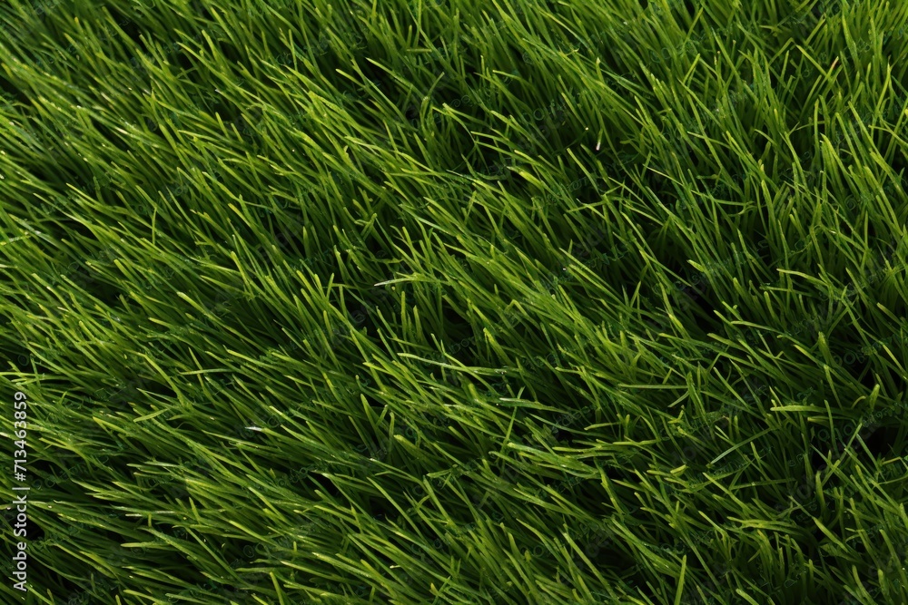 a close up of a green plant with lots of grass in the foreground and a blue sky in the background. a close up of a green plant with lots of grass in the foreground and a blue sky in the background.