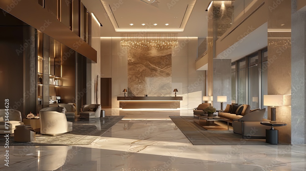Sophisticated Lobby Design