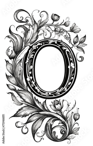 font letter o