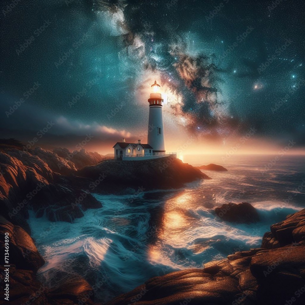 storm lighthouse