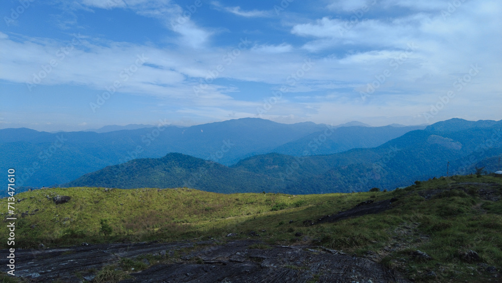 Ponmudi hill station, beautiful mountain range in Thiruvananthapuram, Kerala Ponmudi hill station, beautiful mountain range in Thiruvananthapuram, Kerala