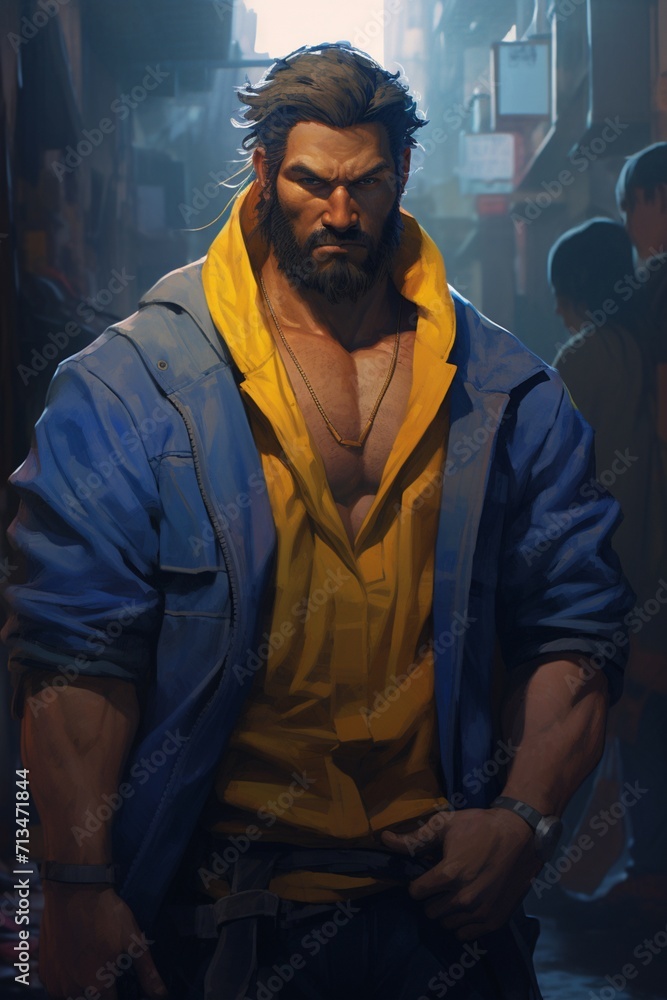 AI Generated Human character realistic style pose pictures AI Generated Human character realistic style pose pictures