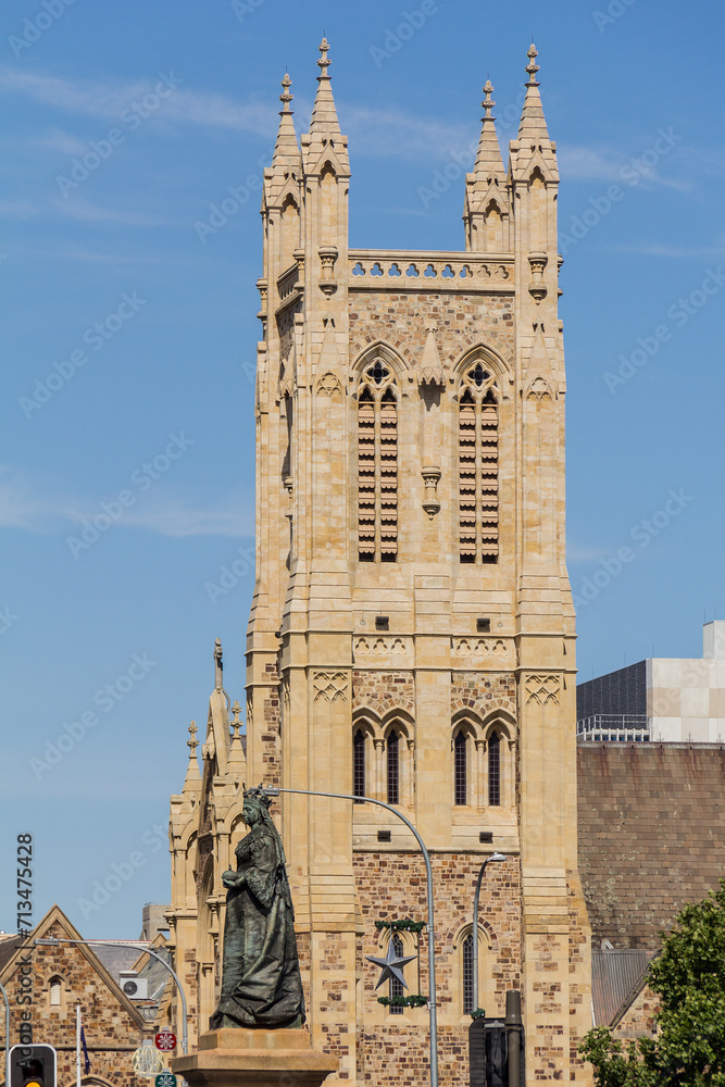 Bell Tower of St Francis Xavier Cathedral in Adelaide, South Australia