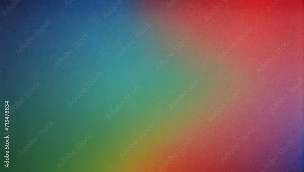 Grainy, noisy, Red, Green, and Blue gradient background. generative AI Grainy, noisy, Red, Green, and Blue gradient background. generative AI
