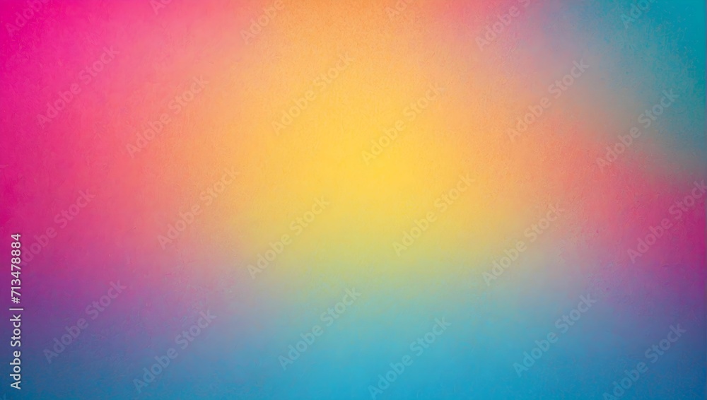 Grainy, noisy, Cyan, Magenta, and Yellow gradient background. generative AI Grainy, noisy, Cyan, Magenta, and Yellow gradient background. generative AI