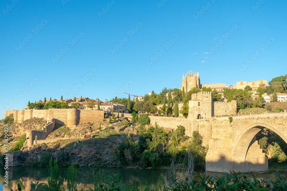 Toledo, the city of three cultures: Christian, Muslim and Jewish. Spain. Europe.

