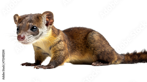 Close-Up Photo of Small Animal on White Background